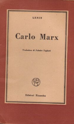 Carlo Marx, Lenin, traduzione di P. Togliatti